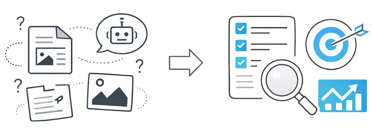 Scattered AI Output to Shared Understanding